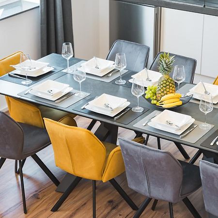 Golden Home With Barbecue, Yoga, Football Table Sinsheim Exterior foto